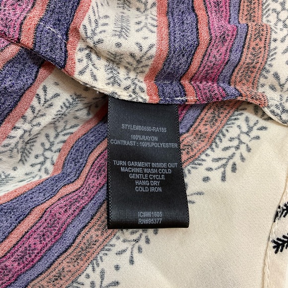 SANCTUARY Lana Scarf Button Down Tank Top - Picture 9 of 9